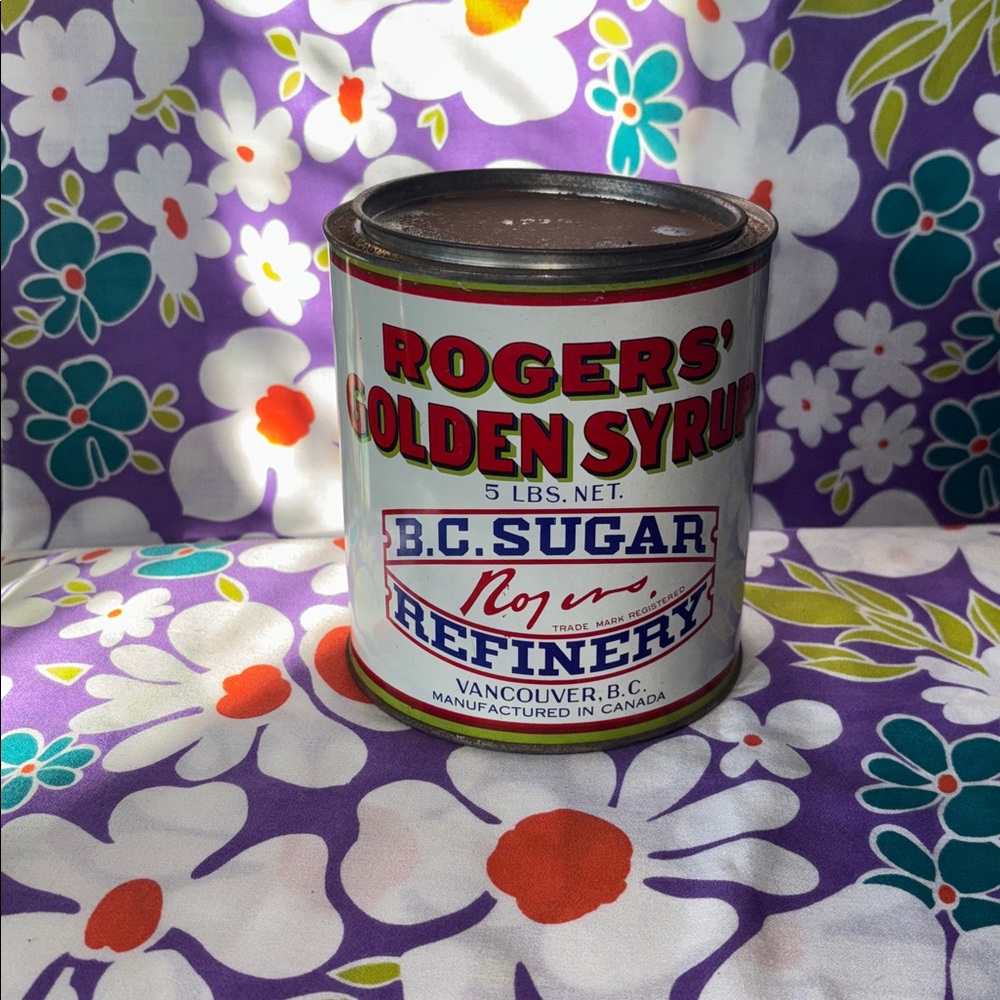 Vintage Rogers' Golden Syrup Can